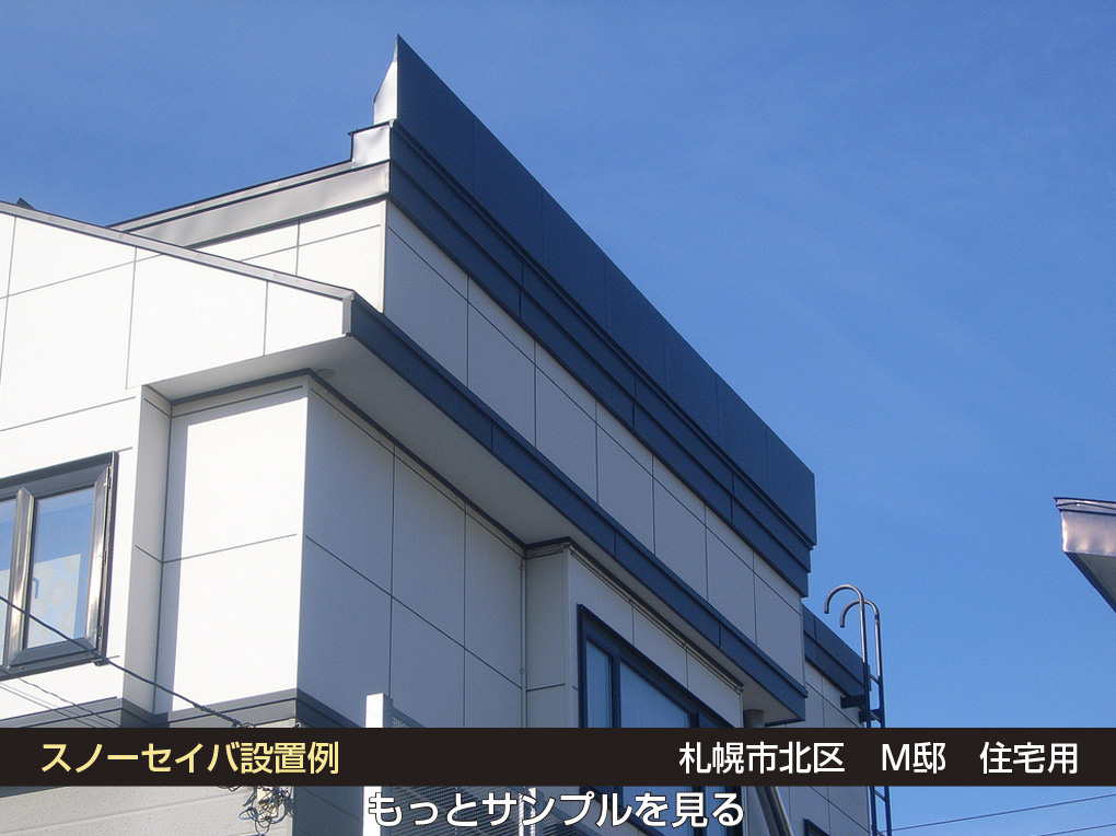 雪庇防止装置_スノーセイバ